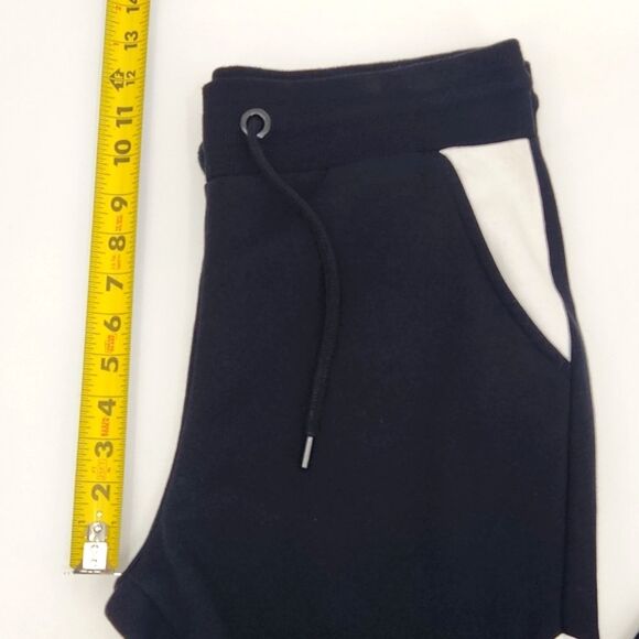 Ivy Park Tri Colorblock Tailored Joggers Sweatpants Women Small Black Blue White - Picture 10 of 13